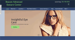 Desktop Screenshot of beaconadvancedeyecare.com
